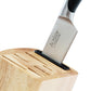 The Stainless Steel Knife Set with Block