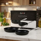 The Frying Pan – Nero (PEEK Non‑Stick | PFOA‑Free | 5‑Year Warranty)