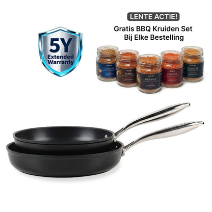 Die Nero-Pfanne (PEEK Antihaft | PFOA-frei | 5-Jahre Garantie)